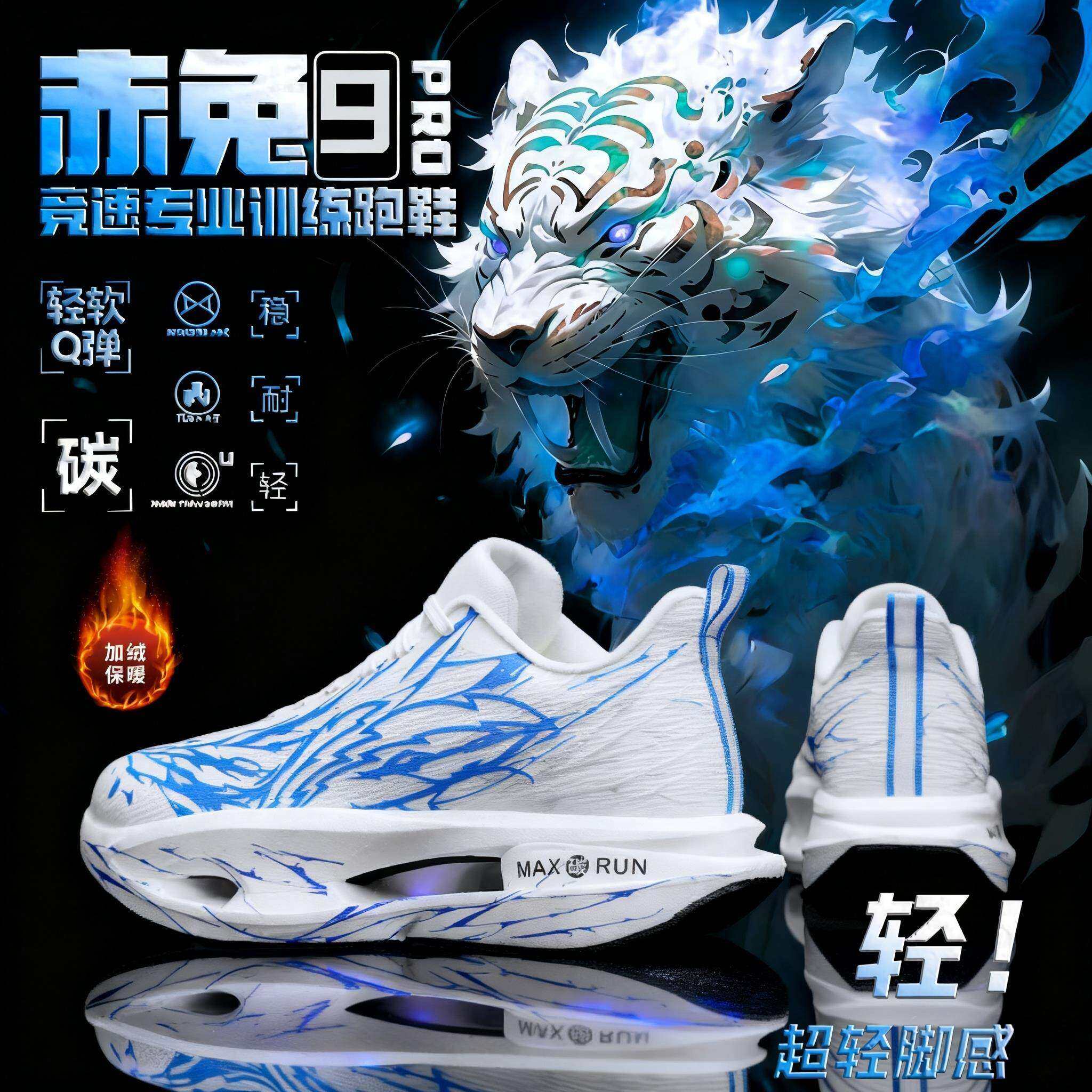 李宁青蓝计划赤兔9Pro跑步鞋男童秋冬加绒青少年二棉运动鞋男碳板,运动鞋new,运动休闲鞋,淘宝优惠券,粉丝福利购,淘宝优惠卷