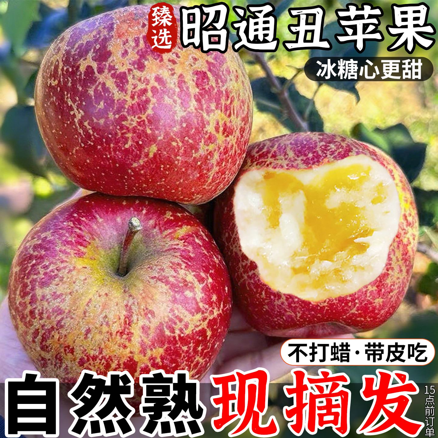 只卖礼盒装丨冰糖心红露丑苹果
