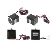 短轴 轴长10 圆形轴 42步进电机 42BYG48步进电机 二相四线NEMA17