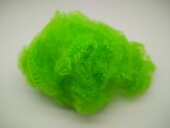 少量现货 翠绿色 一包起 福优思短纤超市 来样核价 6D51 短纤维丝