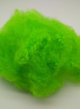 翠绿色 6D51 短纤维丝 福优思短纤超市 来样核价 少量现货 一包起