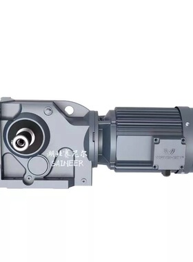 K系列KA127/KA157/KA167/KA187空心轴 花键轴减速电机