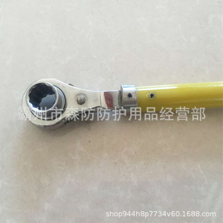 带电作业套筒扳手ZF011503绝缘六角扳手M8-M19绝缘耐压活动扳手