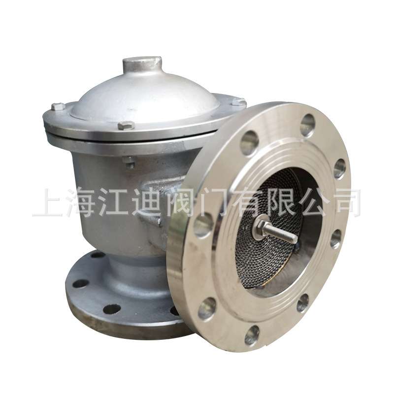 304不锈钢带单接管阻火单呼阀 HXF7/BF7阻火呼吸阀 dn100dn80dn50