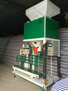 有机大米颗粒定量包装秤 50公斤编织袋装颗粒称重灌包机