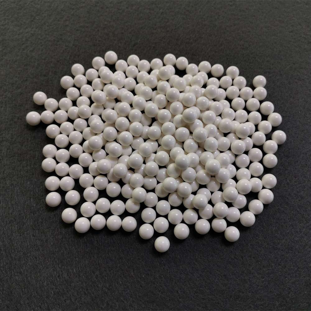 宇邦供应锆英砂研磨用表面光滑的硅酸锆陶瓷微珠