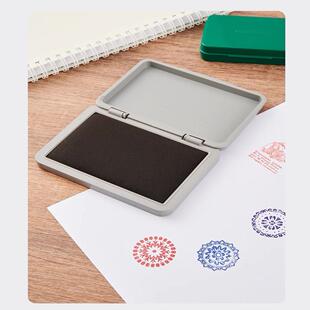 量大可议印台速干薄墨  小号 中号 大号印台印台手账邮戳