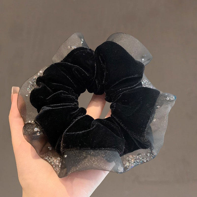 韩国轻奢丝绒高级感大肠发圈女新款时尚水钻高弹力扎发绳头绳发饰,饰品/流行首饰/时尚饰品新,发饰,淘宝优惠券,粉丝福利购,淘宝优惠卷