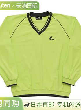 日本直邮LUCENT 圆领女士防风运动衫淡绿色运动衫长袖上衣服装服