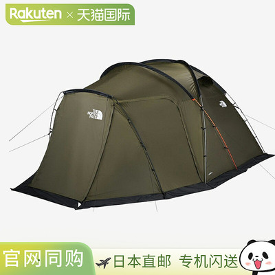 日本直邮THE NORTH FACE LANDER 6 新款灰褐色绿色 (NT) NV22410