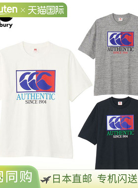 日本直邮Canterbury 短袖T恤 RA325121