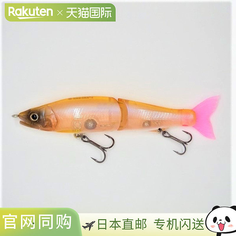 Gan Craft 鲈鱼诱饵关节爪 128F #T-07 山吹红鱼