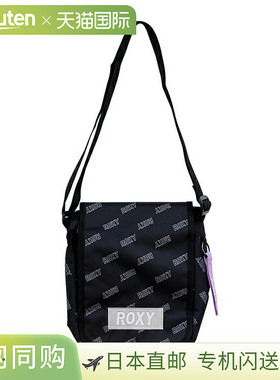 日本直邮Roxy Innocent 迷你单肩包 BBK 标志图案 黑色 RBG201322
