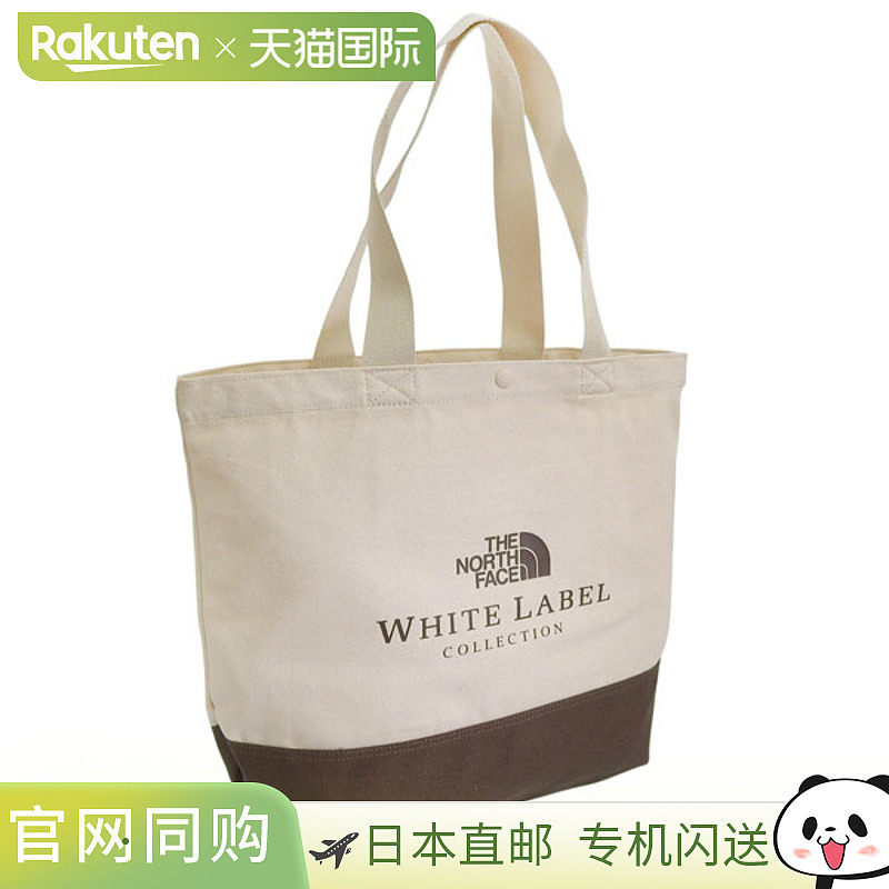 日本直邮The North Face 男女通用手提袋棉质米白色NN2PR57K-CRE
