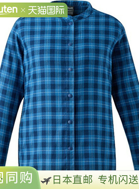 日本直邮Millet Paradis 长袖立领衬衫女士户外翻领衬衫MIV02146-