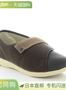 日本直邮Moonstar 鞋 PASTEL405/LR R 棕色 A 右脚 MOONSTAR 1141