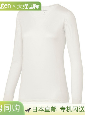 日本直邮C3fit 清凉圆领长袖 女士运动健身内衣 长袖 GCW65102-W