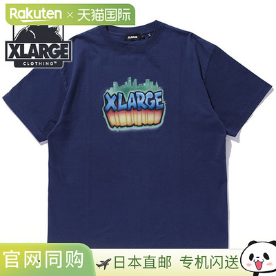日本直邮XLARGE Skyline 短袖T恤[101252011017 SU25] SKYLINE S/