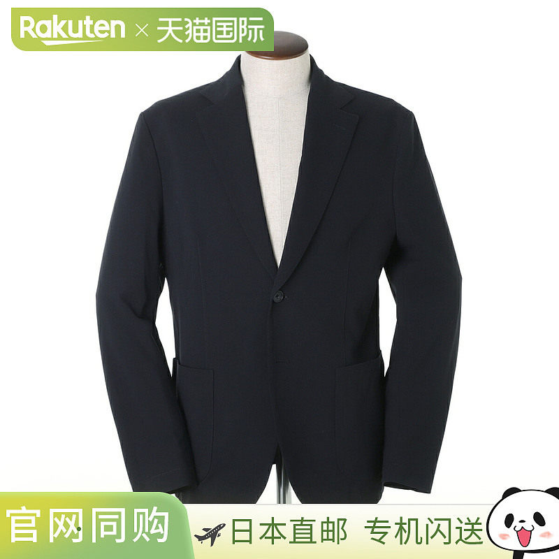 日本直邮GUY ROVER SOFFIO 夹克（2025 秋冬）- 男士蓝色双扣单排