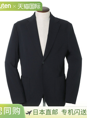 日本直邮GUY ROVER SOFFIO 夹克（2025 秋冬）- 男士蓝色双扣单排