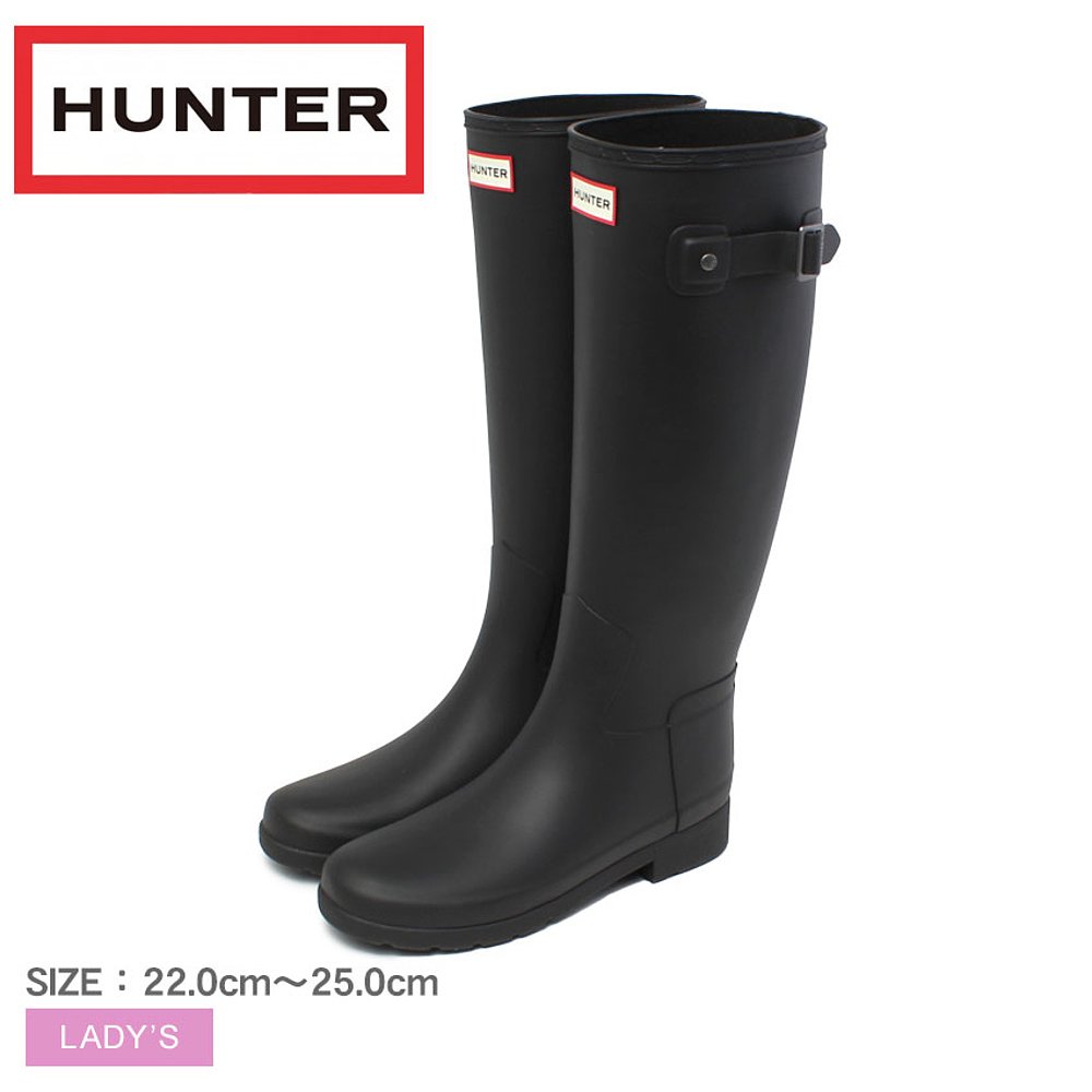 Hunter 女士雨靴长款原创精致靴子HUNTER ORIGINAL REFINED BOOTS