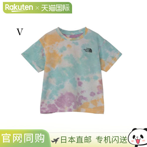 日本直邮THE NORTH FACE 幼儿短袖新奇大路T恤 NTT32604 儿童20码