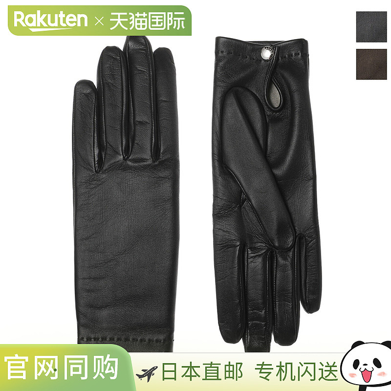 日本直邮CAUSSE 手套 女士 维多利亚 13071agno1bigant 黑色 VICT