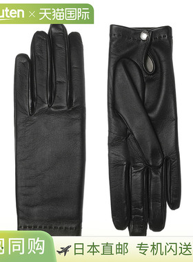 日本直邮CAUSSE 手套 女士 维多利亚 13071agno1bigant 黑色 VICT
