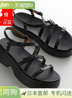 日本直邮CAMPER Tasha 凉鞋 K201713 女士平底厚底轻质系带厚底鞋