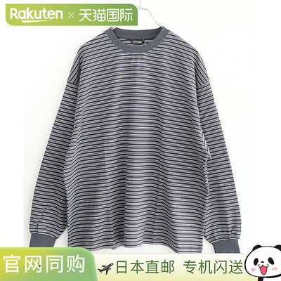 [251-91110] EVCON（Ebicon）BORDER WIDE L/S TEE，男式Border W