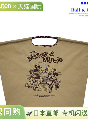 日本直邮Ball＆Chain 球链 Mickey&Minnie L 尺寸 包 环保袋 托特
