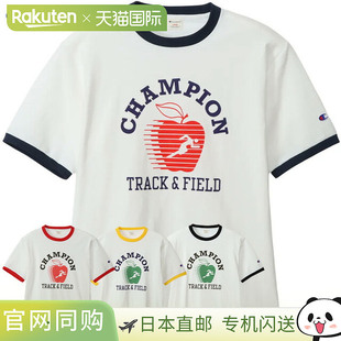 T恤 跑步者 短袖 田径俱乐部 大苹果 圆领 日本直邮Champion