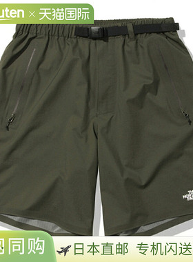 日本直邮THE NORTH FACE 女士 TAPT 雨衣短裤新灰褐色 (NT)L 码NP