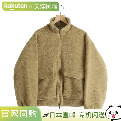 日本直邮Toyo Enterprise GOLD 140支羊毛抓绒运动外套 / 25B-GL1