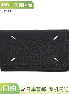 Maison Margiela 4 针钥匙包男士女士黑色皮革真皮 SA3UA0001 P44