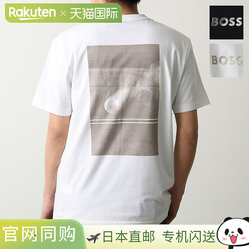日本直邮HUGO BOSS GREENT恤 TS_Join GRX 50557354 男士网球图案