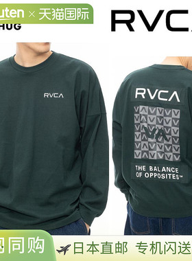 RVCA 男式 PATCH BALANCE LT 长袖 T 恤（2024 秋冬，BE042-060）