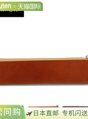 日本直邮Slip-On SLIP-ON 笔袋 真皮意大利 BT M 小型笔袋 黑 INL