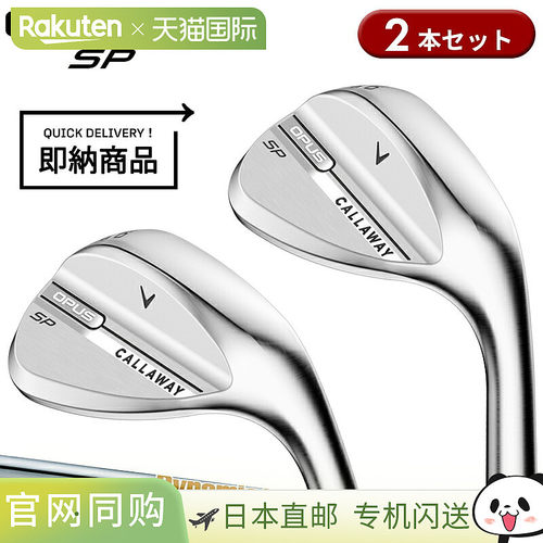 日本直邮Callaway Opus SP 挖起杆套装（2 支球杆）右手款镀铬杆D