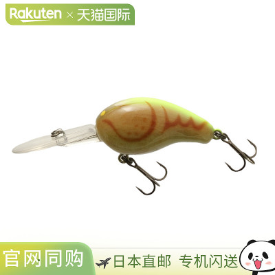 日本直邮Jackall Lure Geronimo Chico DR Chart Back Claw