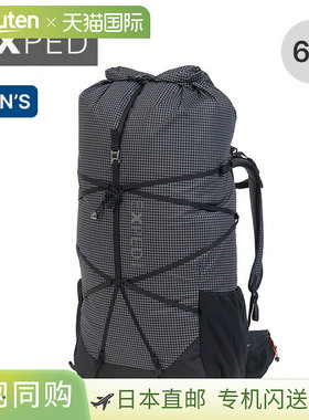 日本直邮EXPED Lightning 60L 男士背包396500）- 卷盖设计防水可