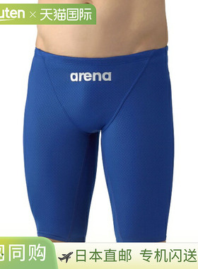 日本直邮ARENA 竞速紧身裤半腿款男士比赛泳衣官方认证AS6SRC23M-