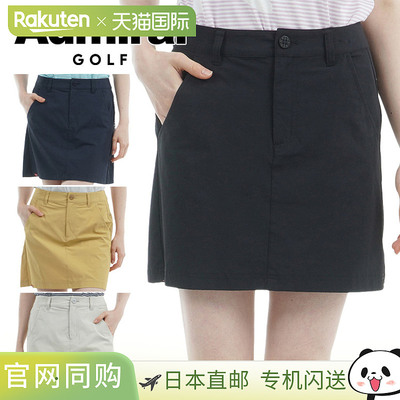日本直邮Admiral Golf 防水圆点标志印花裙 女士2025春夏高尔夫服