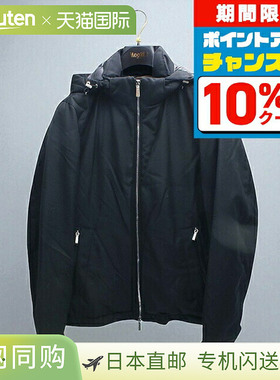 日本直邮MOORER ALBINI-PUM 男士深蓝色羽绒服（MOUGI100090-ALBI