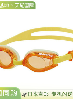 日本直邮SWANS 泳镜 008 橙色 SJ9-OR 山本光学新款