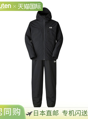 日本直邮Daiwa Rainmax 冬季套装 DW-3525L 码黑色