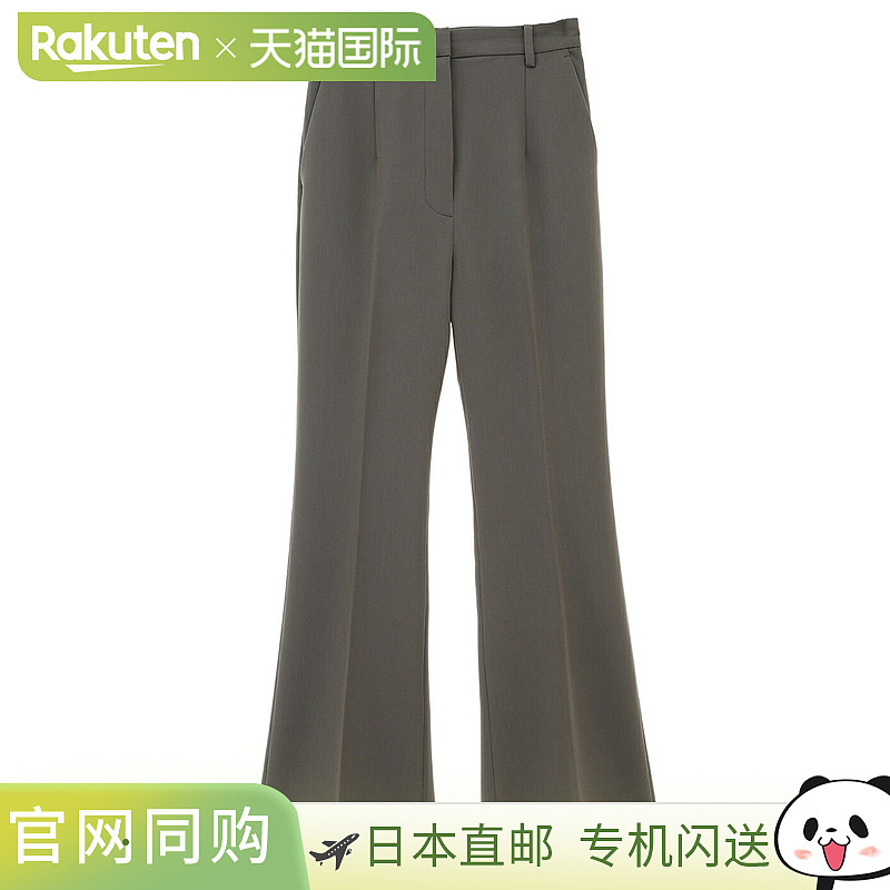 CLANE [女款] CENTER PRESS 修身喇叭裤 17110-7022 [DEA]