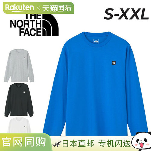日本直邮The North FaceT恤男THE NORTH FACE小方块标志T恤速干一