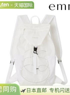 日本直邮emmi Bag可折叠背包大容量环保防水妈妈包带Logo13wgb252