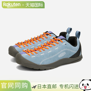 日本直邮KEEN 女士 Jasper 低帮运动鞋(褪色牛仔布/船长蓝)(103